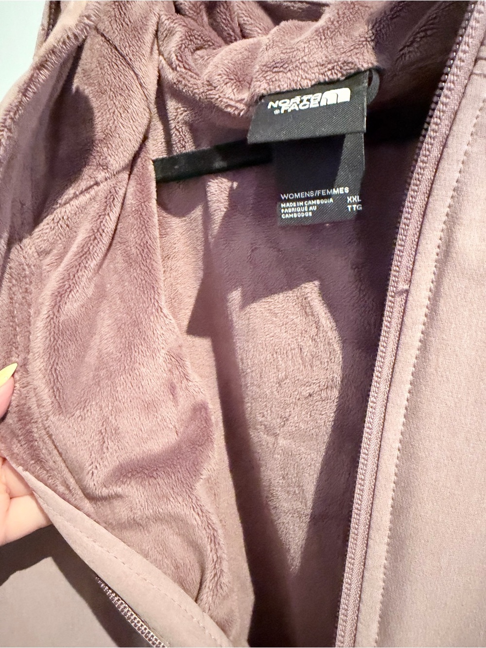 The North Face Women’s Pink Full-Zip Jacket - Picture 3 of 4